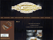 Tablet Screenshot of haut-ministere.com